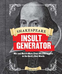 Image for "Shakespeare Insult Generator"