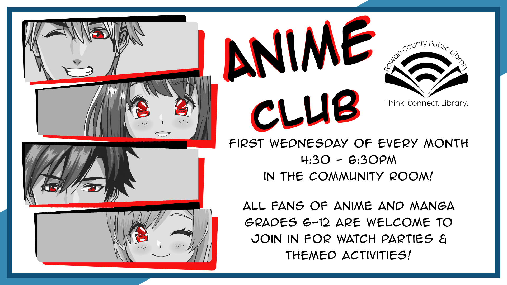 Jr Anime Class for Ages 510  022020  Downriver Council for the Arts