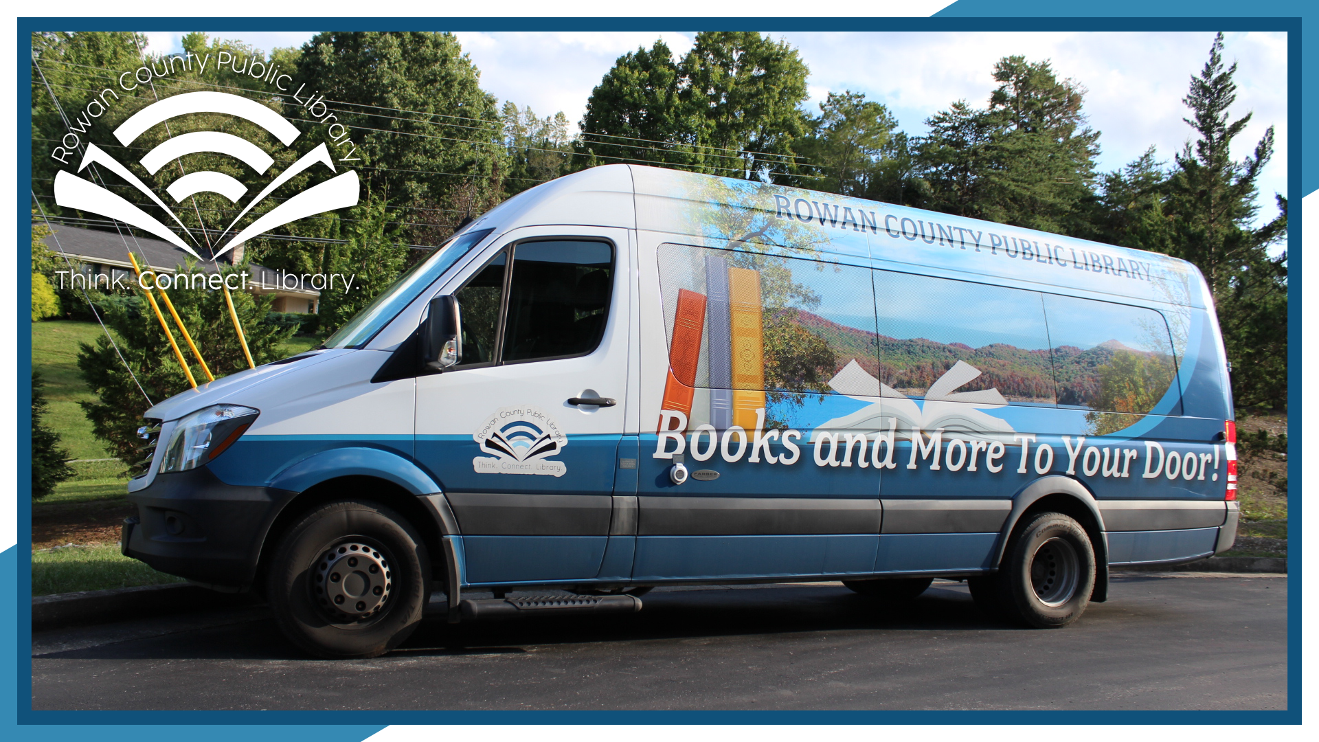 Bookmobile, schedule alternates weekly, service is free to all residents of Rowan County upon request