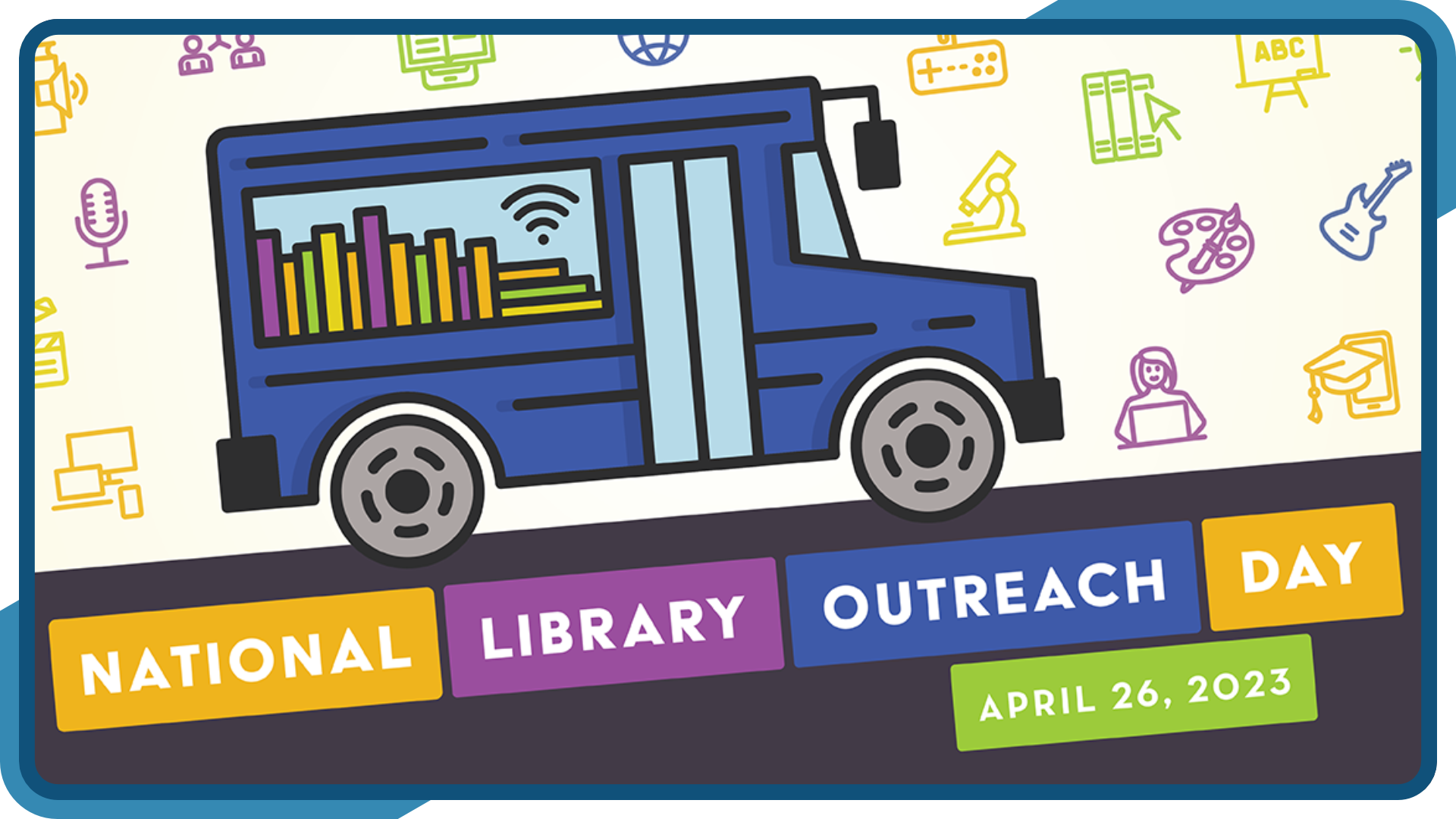 National Library Outreach Day is April 26th