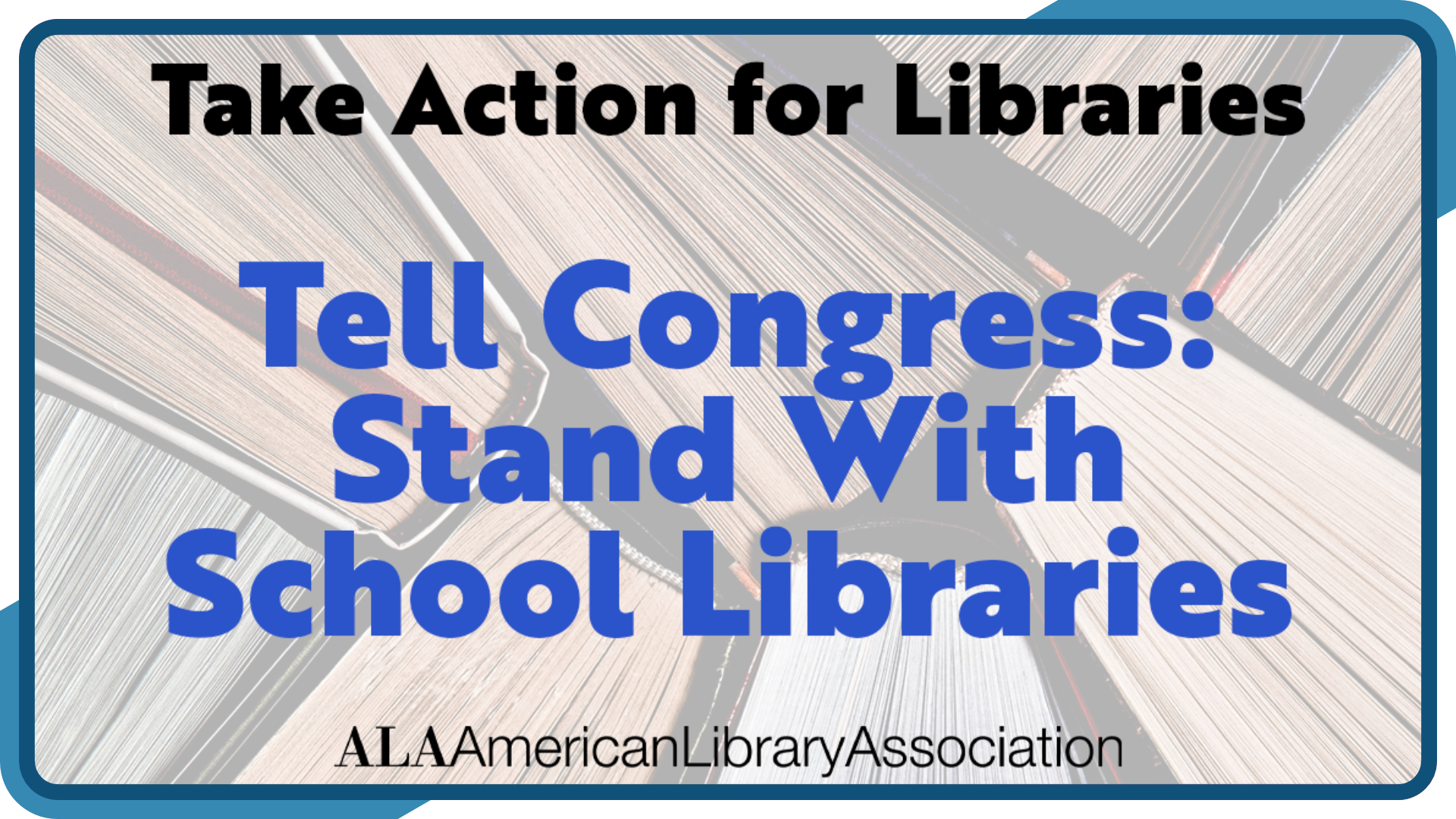 Take Action for Libraries Day is April 27th