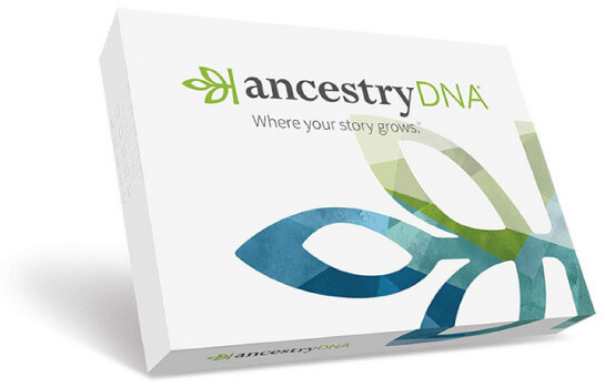AncestryDNA testing kit