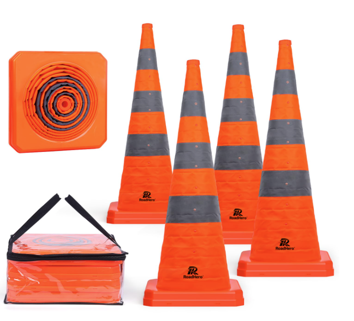 Collapsible Traffic Safety Cones