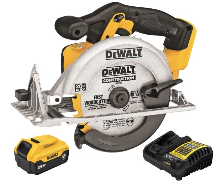 Dewalt Circular Saw with 12V Battery and Charger