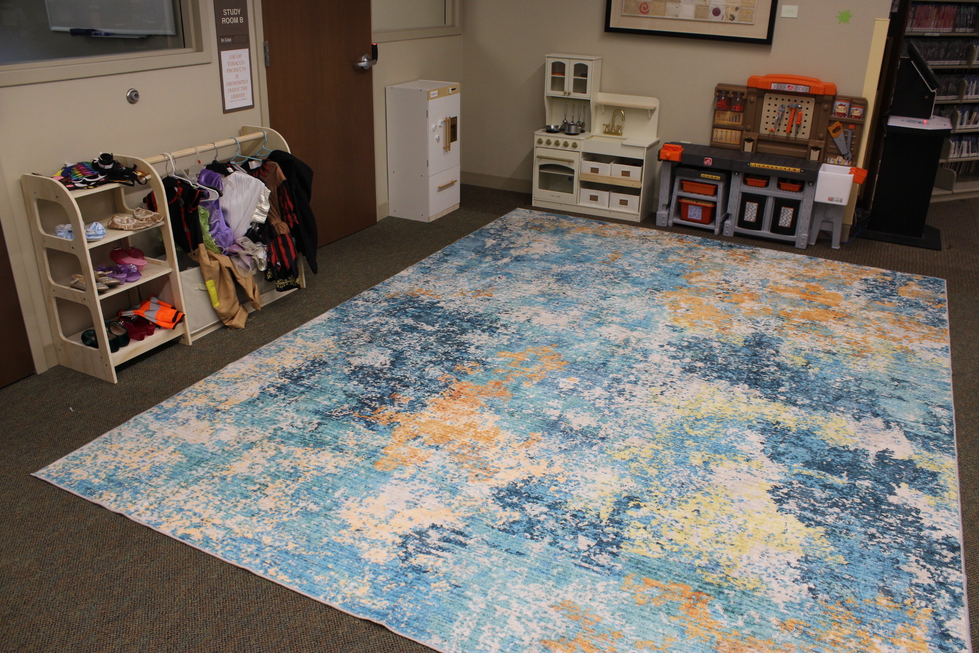 Children's imaginative play area