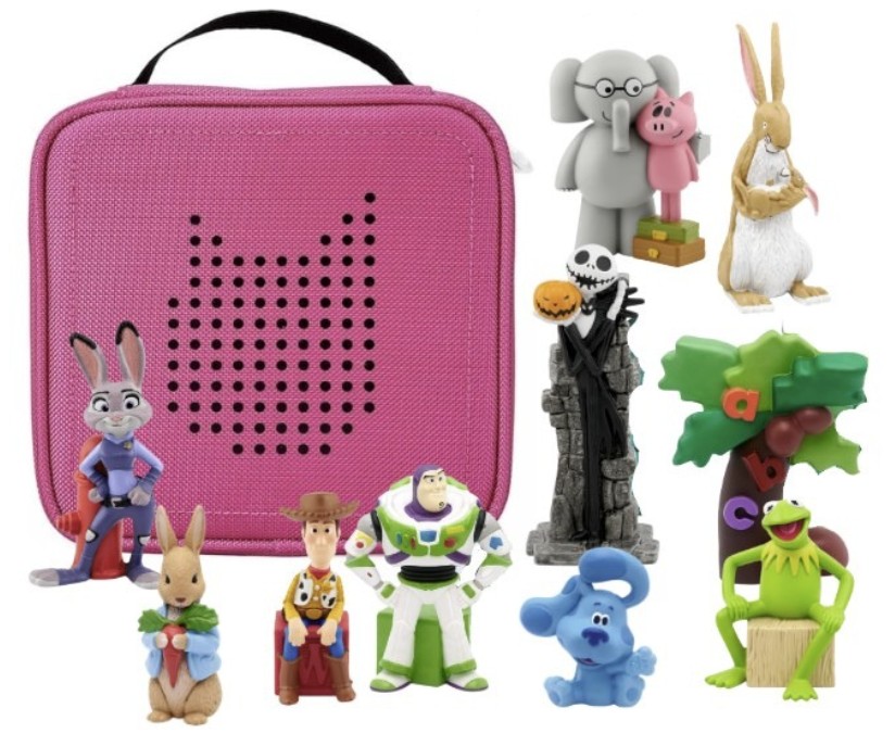 Pink Tonies Carrying Case with Tonies