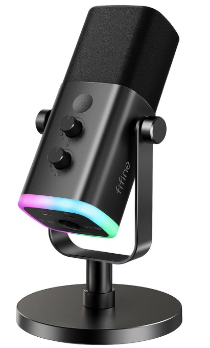 Dynamic Microphone with RGB Light