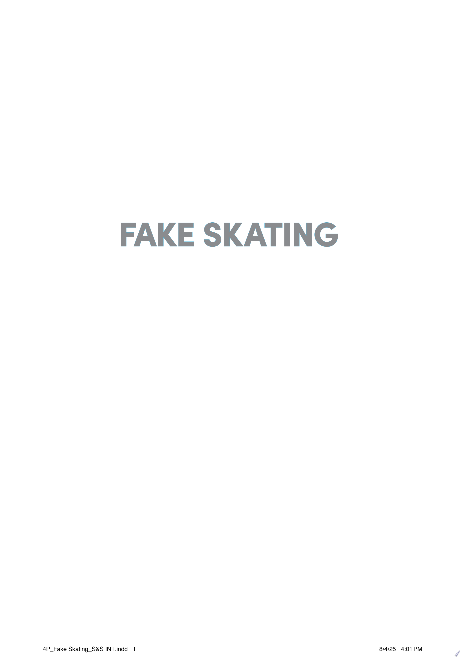 Image for "Fake Skating"