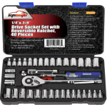 Socket Set & Reversible Ratchet