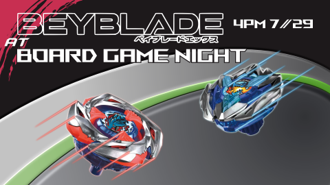 Beyblade demonstration, 4pm July 29, all ages