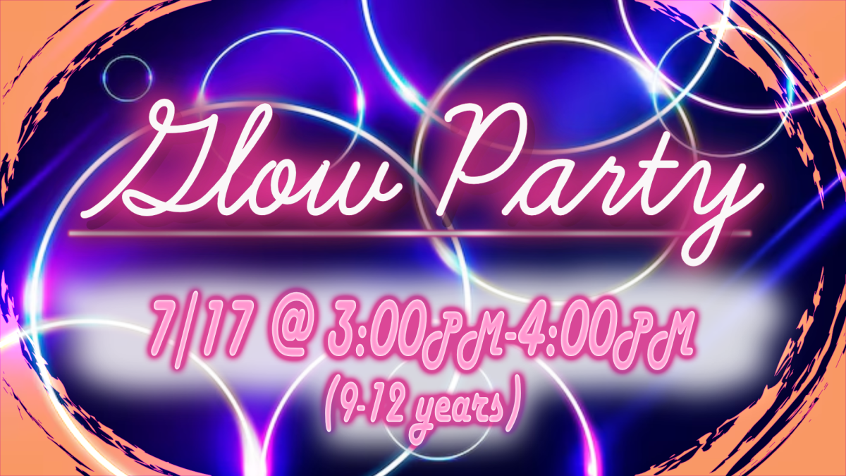SR glow party (ages 9-12)