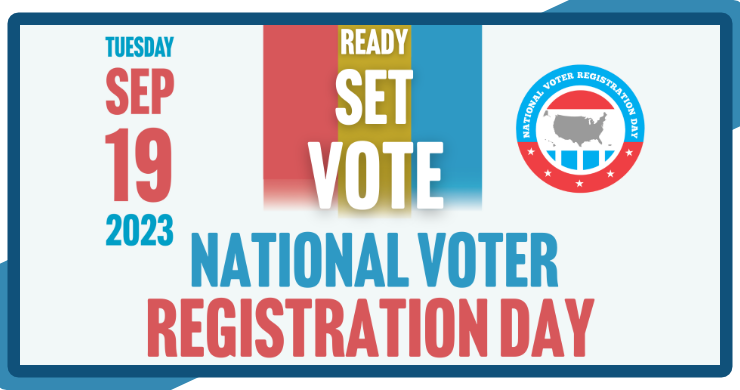 September 19 is National Voter Registration Day