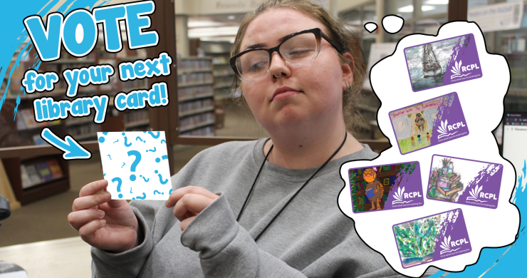Vote for your next library card